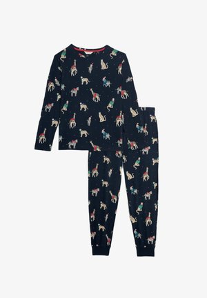 Marks & Spencer PARTY ZEBRA SET - Pyjama - navy mix