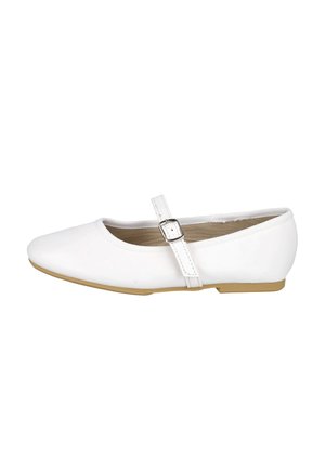 Bubble Bobble, BAILARINAS BASIC - Bailarinas con hebilla - white