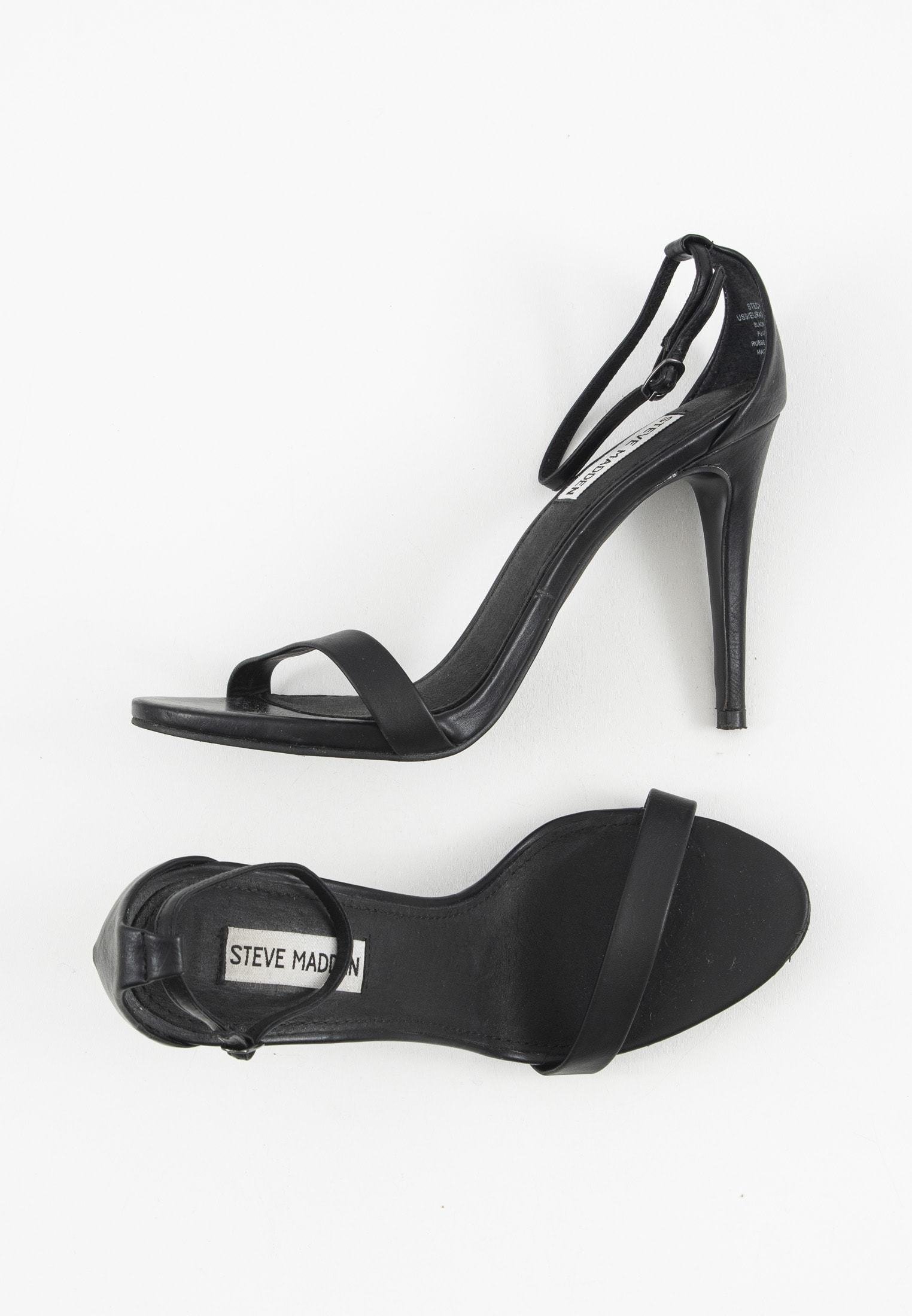 Steve Madden Sandalen met hoge hak - schwarz/Zwart - Zalando.nl