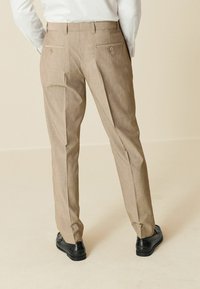 Next STRETCH SMART TROUSERS REGULAR FIT - Stoffhose - neutral