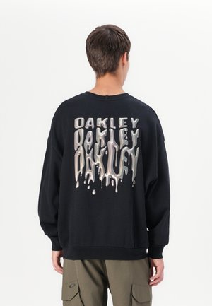 STACKED METAL CREWNECK  - Sweatshirt - blackout