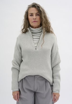 ALLY - Pulóver - light grey melange