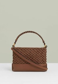 Reiss BLAKELEY WEAVE  - Käsilaukku - tan