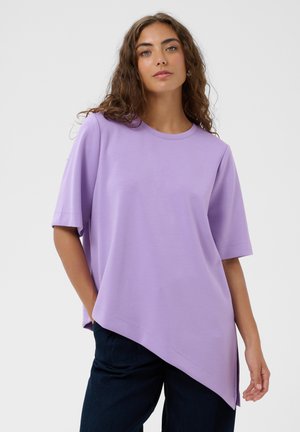 Culture, CUVERDA CHABRINA TSHIRT - Camiseta estampada - violet tulip