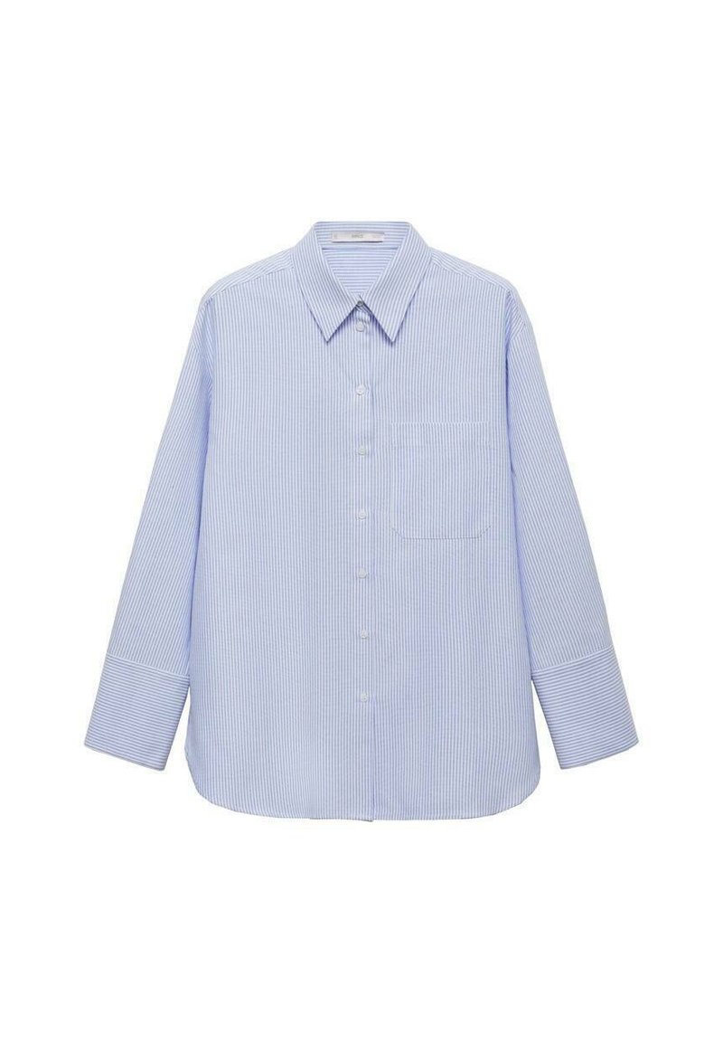 Mango Overhemdblouse lichtblauw Mango Overhemdblouse lichtblauw