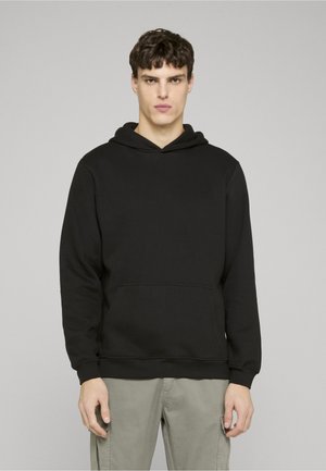 Džemperis su gobtuvu - black