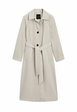Massimo Dutti WITH BUTTONS - Klassischer Mantel - beige - Zalando.de