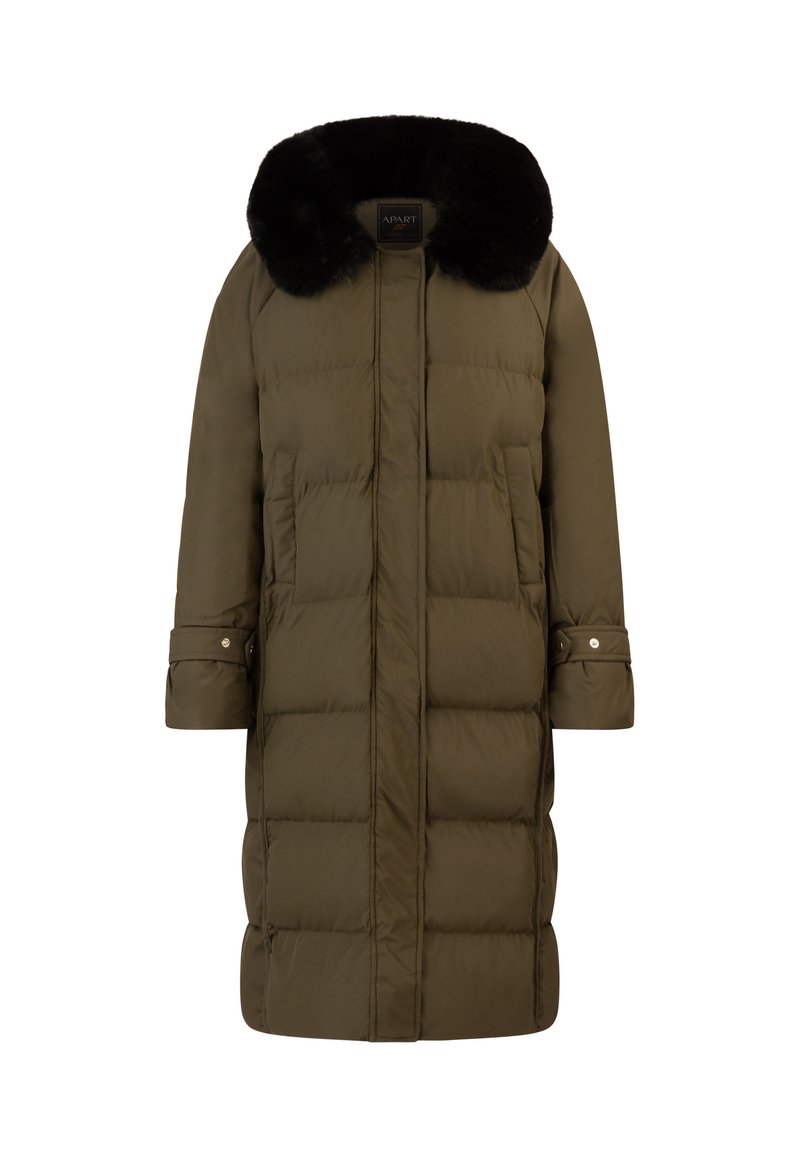 Apart Wintermantel groen