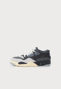 AIR JORDAN 4 UNISEX - Baskets basses - iron grey/chambray/off noir/dark smoke grey/sail/light smoke grey