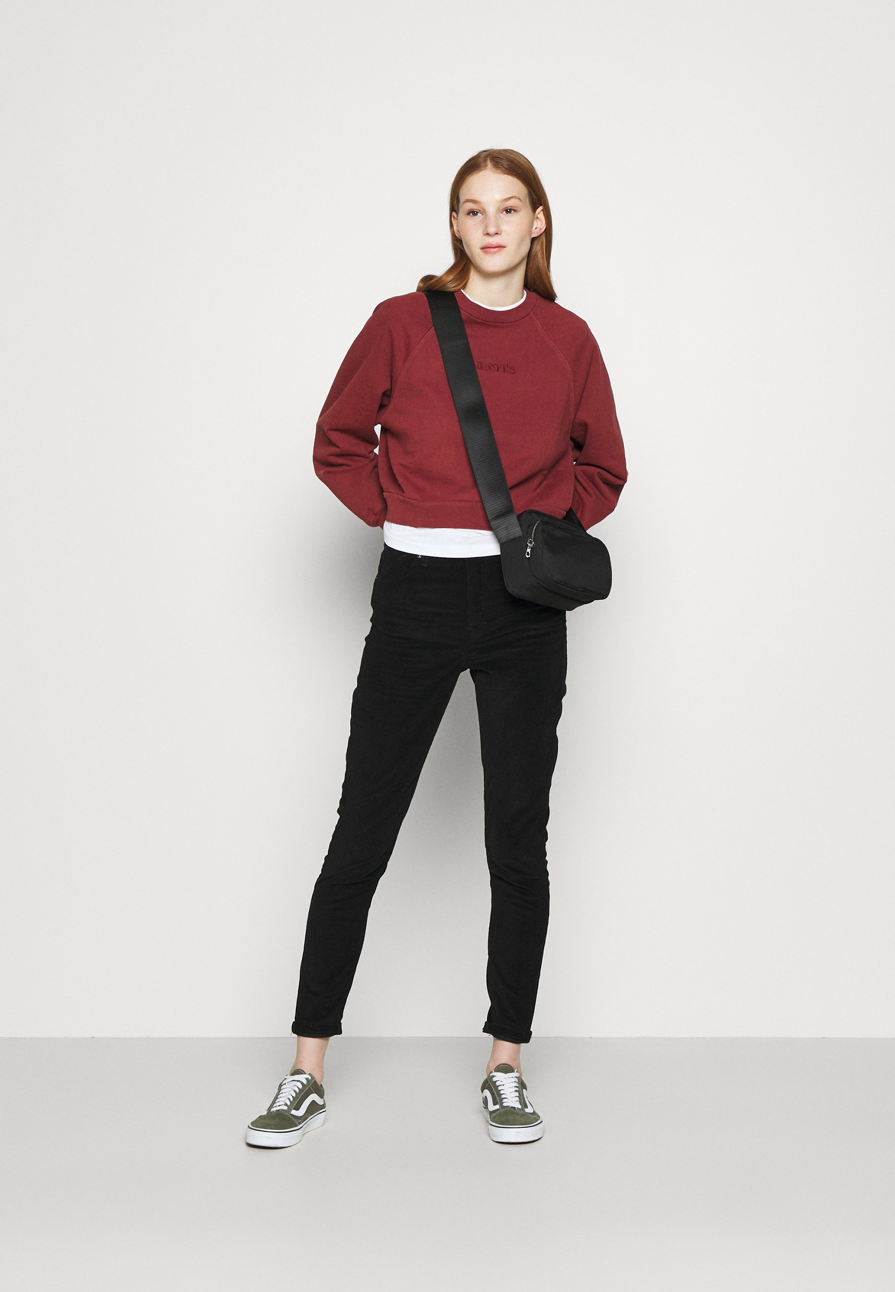 Topshop JAMIE - Broek - black/Zwart - Zalando.nl