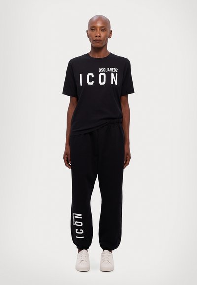 DSQUARED2 ICON ICON - Donji dijelovi trenirke - black
