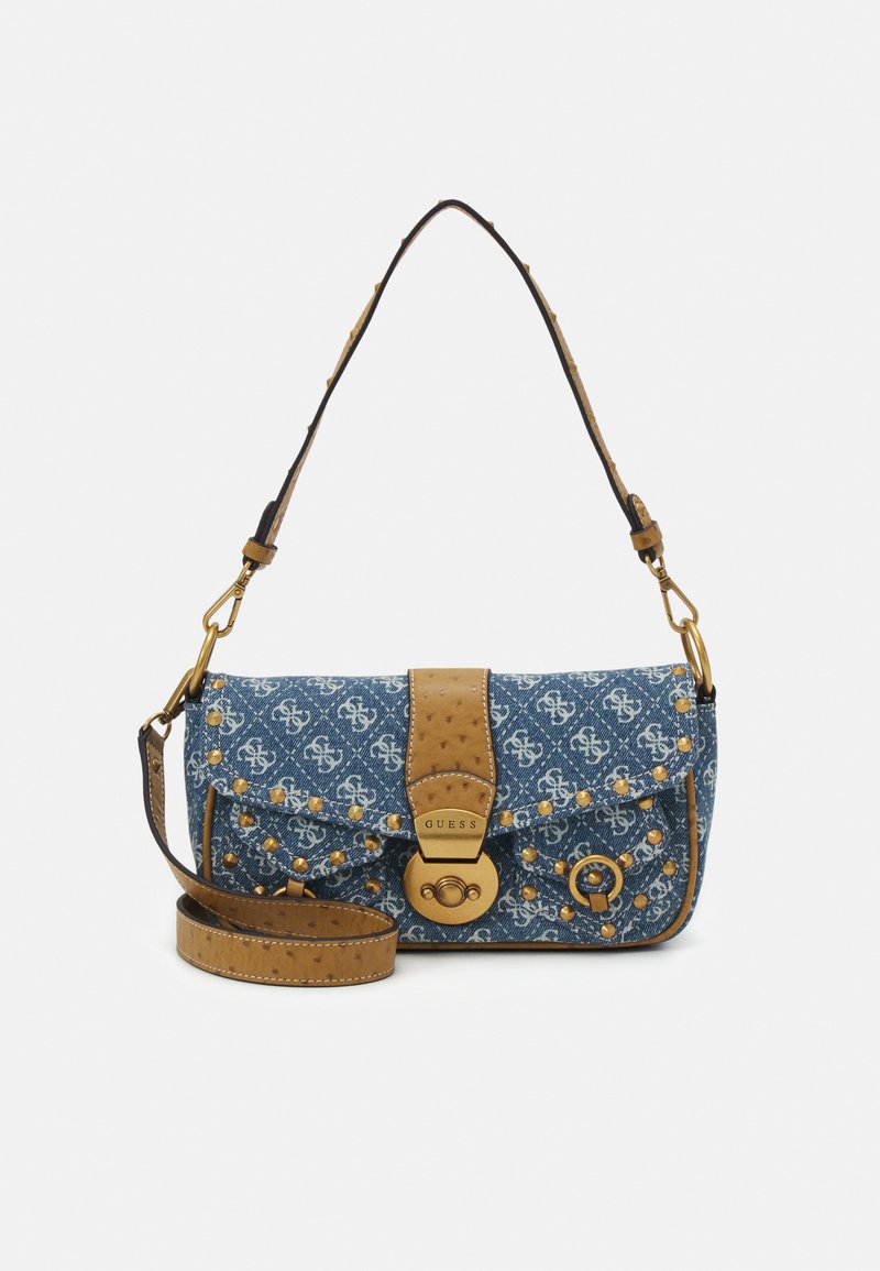 Guess SARDINIA VINTAGE BAG Sac à main blue/bleu ZALANDO.FR