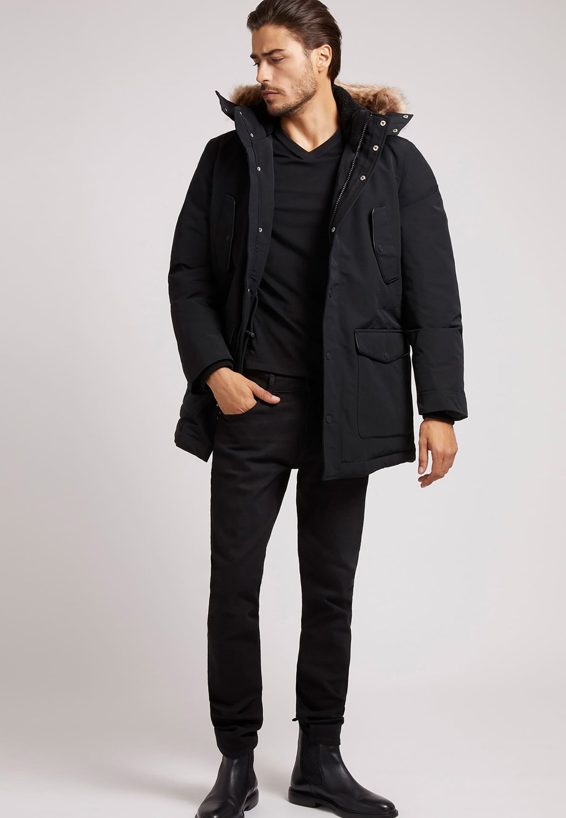 guess down coat