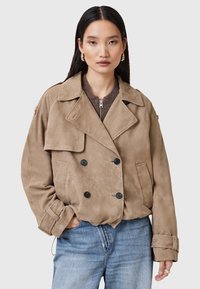 AllSaints REYA CROPPED  - Blazer - greige brown