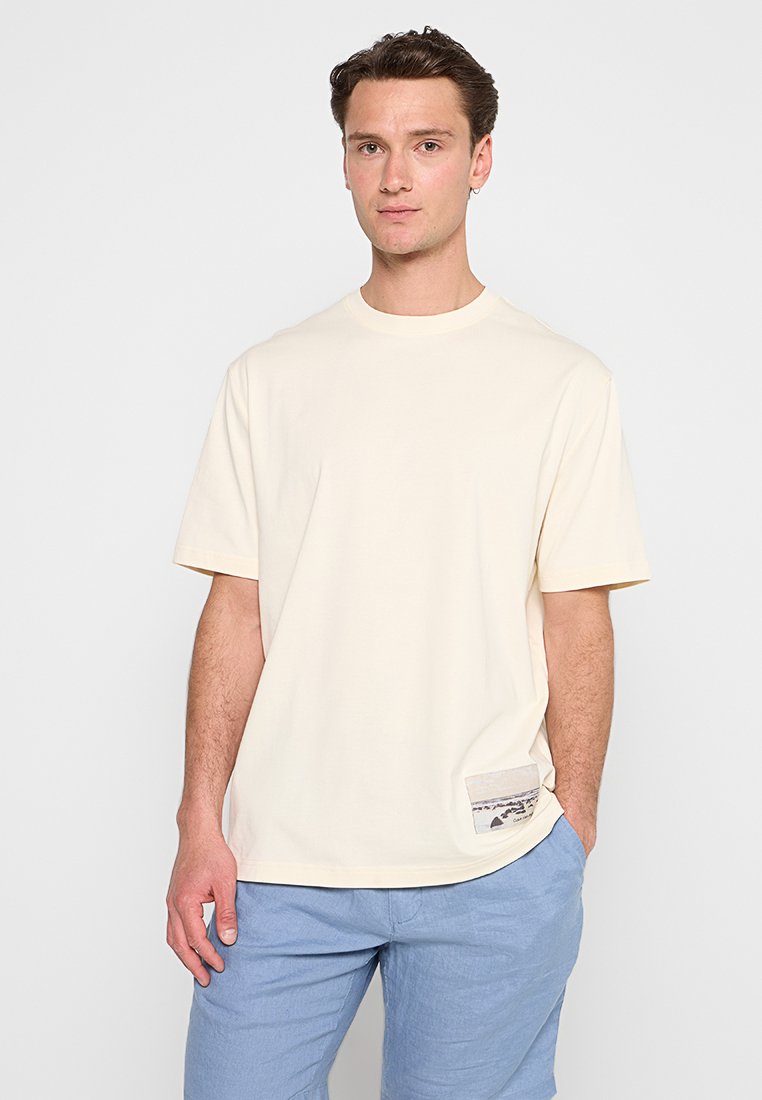 Calvin Klein Jeans T-shirt print crème