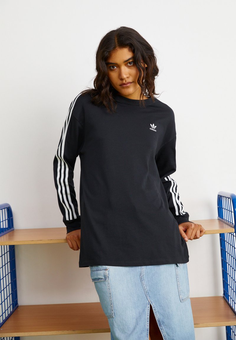 adidas Originals Hosszú ujjú felső - black