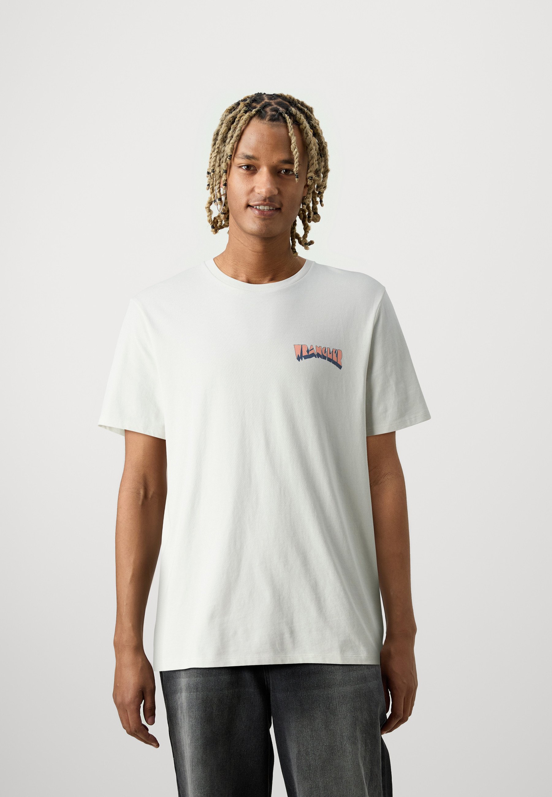 Wrangler GRAPHIC TEE - T-shirt con stampa - vintage white