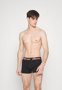 Ellesse PARMO FASHION TRUNKS  2 PACK  - Cuecas boxer - black