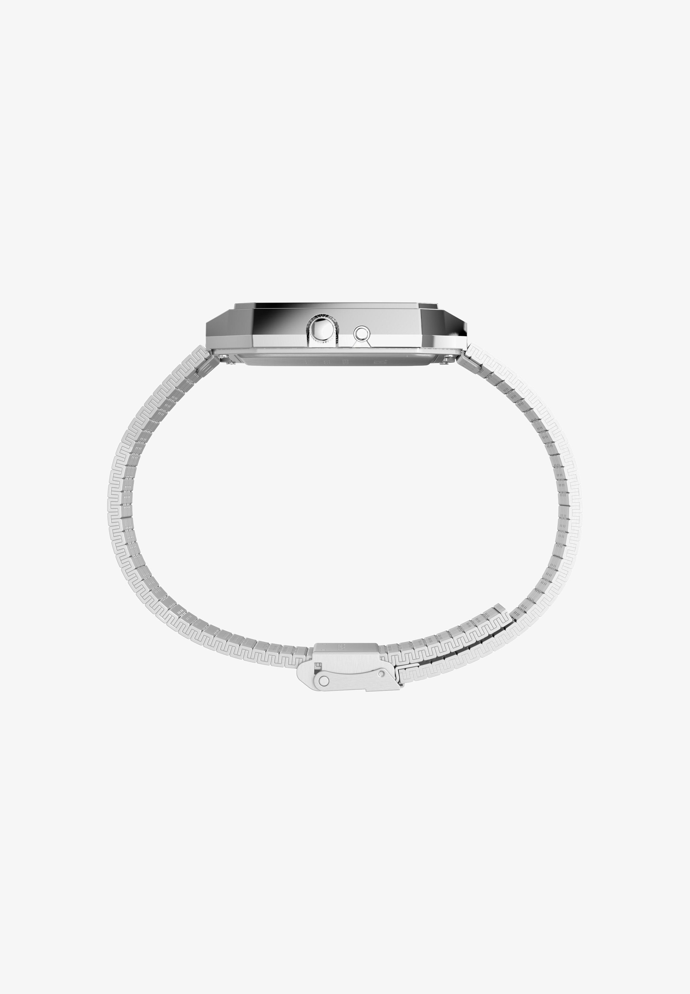 Timex Easy Reader Donna 2H371, Cinturino A Espansione Argento, Quadrante Con Data, Luce INDIGLO