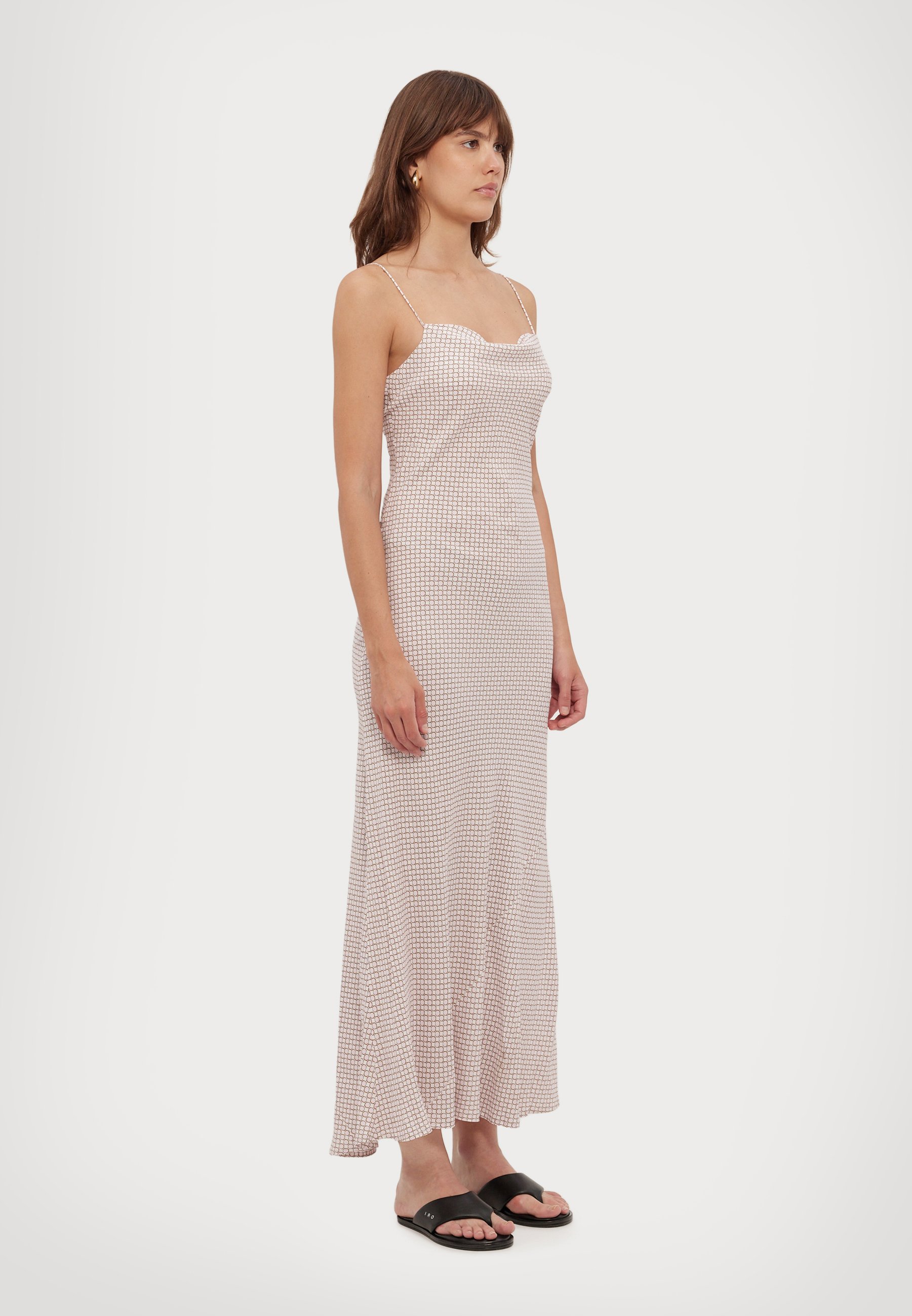 hot pink one shoulder maxi dress Pink One Shoulder Crepe Mermaid Gown