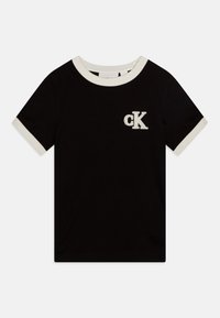 Calvin Klein Jeans Triko s potiskem - black