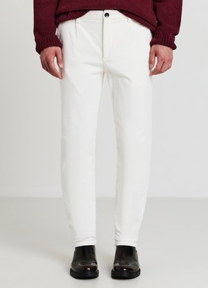 Pantalon classique - bianco lana