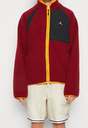 Fleecejacke - dark red