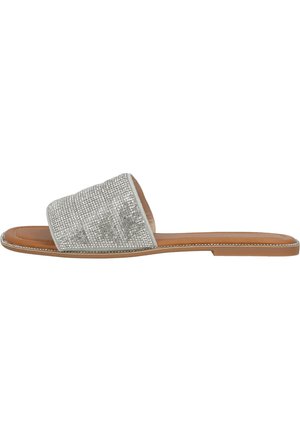 VERIDO - Pantolette flach - silber