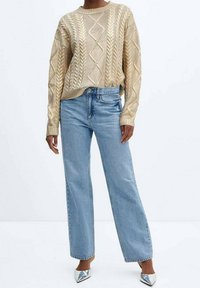 Mango Pullover - gold-coloured