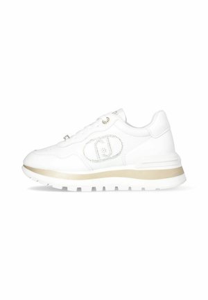 WITH BEJEWELLED LOGO - Sneakers basse - white