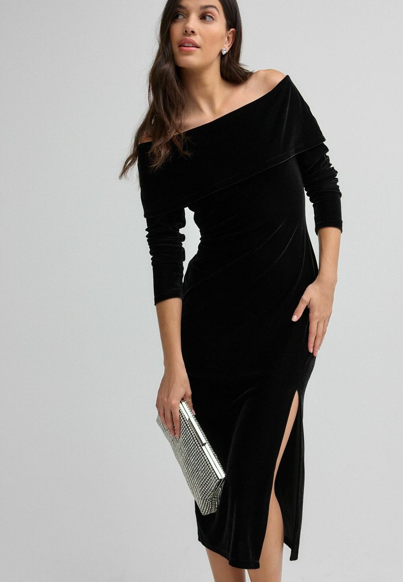 Next BARDOT MIDI - REGULAR FIT - Cocktailklänning - black