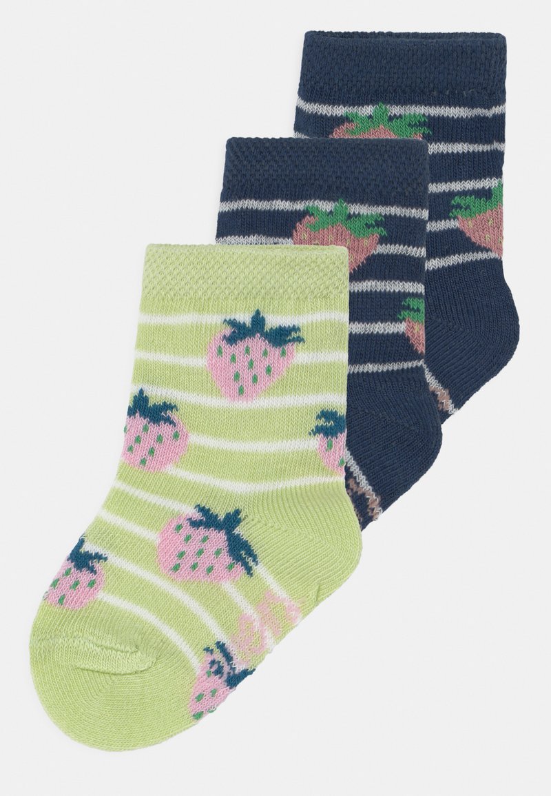 Ewers STRAWBERRY 3 PACK - Socks - dark blue