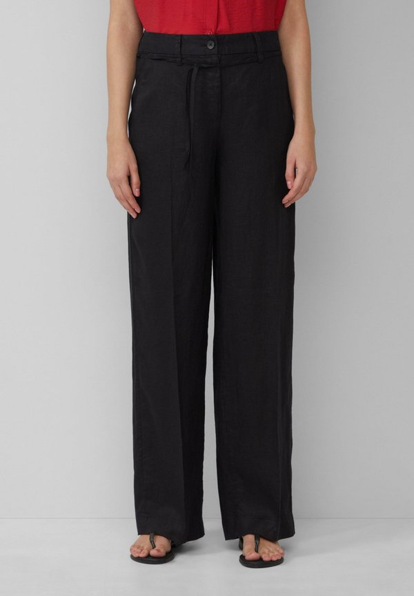 LEICHTE - Stoffhose - schwarz