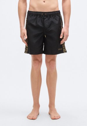 SWIM BANDA GRECA - Badeshorts - black/gold-coloured