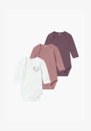 NBFBODY DOTS 3 PACK - Body - black plum