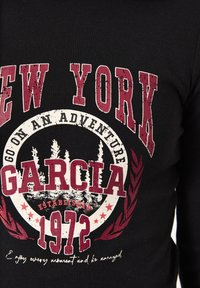 Garcia Jersey con capucha - off black