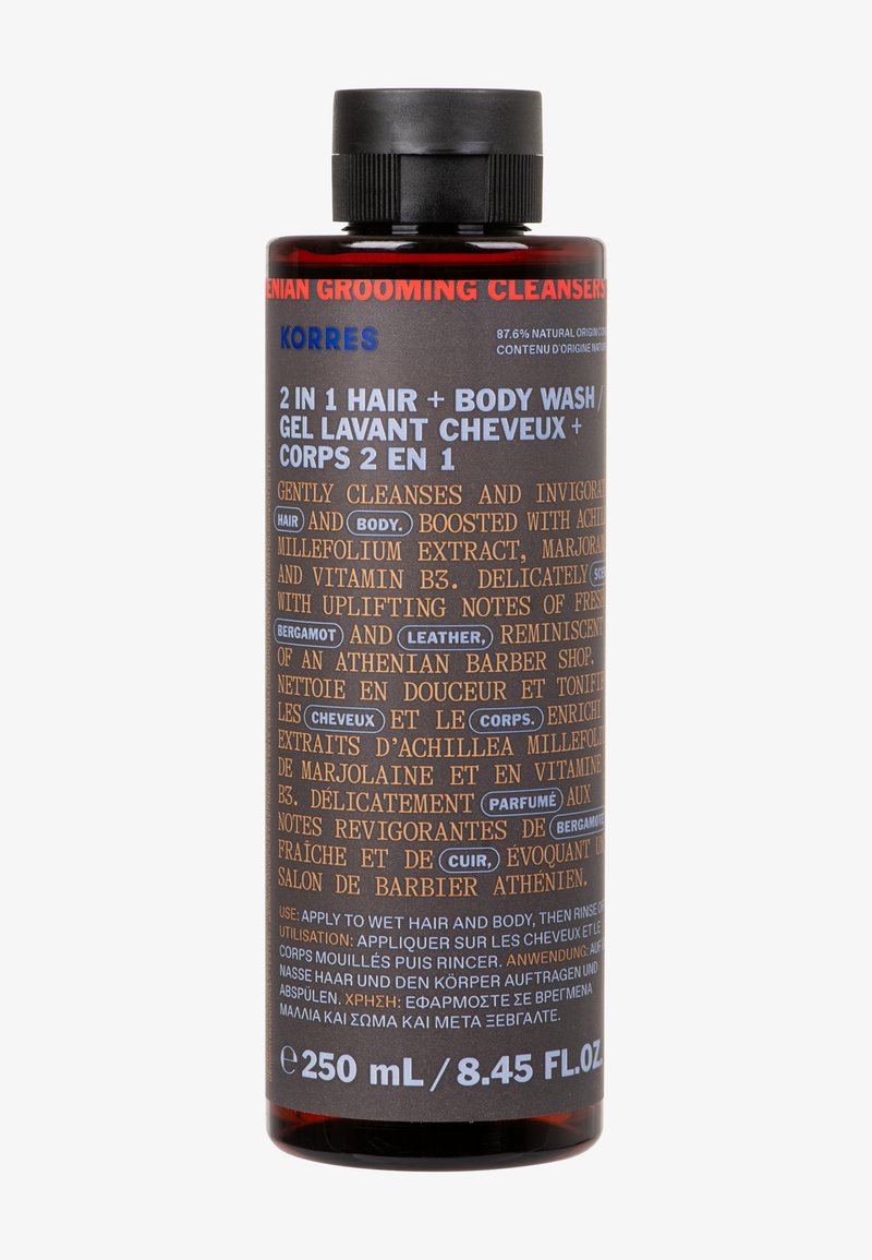 KORRES - ATHENIAN GROOMING 2-IN-1 HAIR + BODY WASH - Shampoo, Vergroten
