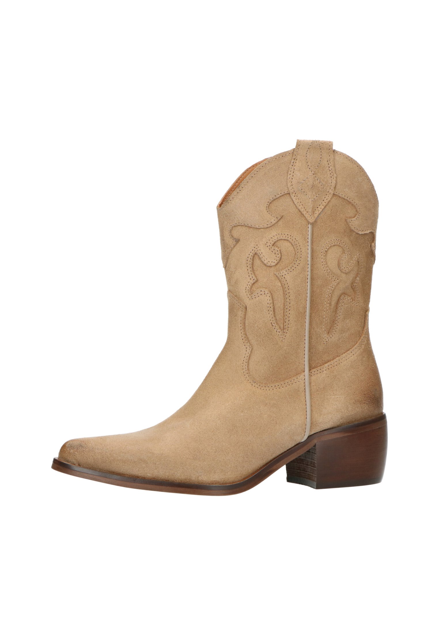Manfield Cowboy-/Bikerlaarzen - taupe - Zalando.nl