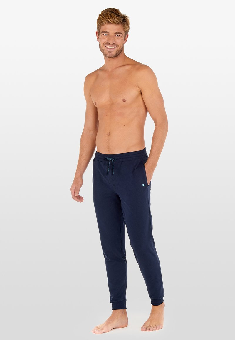 HOM SPORT LOUNGE Tracksuit bottoms navy/dark blue Zalando.de