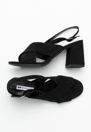 Even&Odd by Zalando Sandales classiques / Spartiates - black