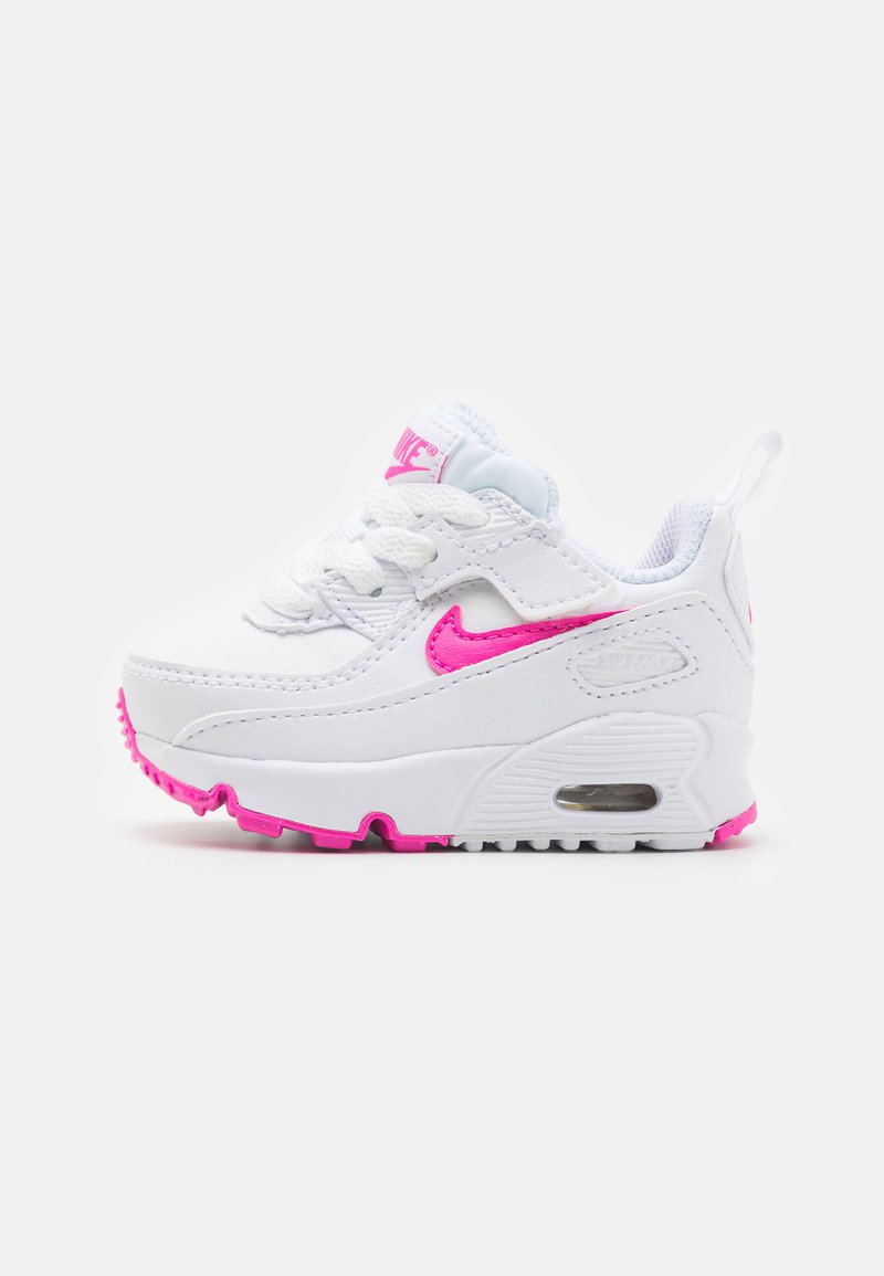 Nike Sportswear AIR MAX 90 EASYON - Sporta apavi - white/laser fuchsia