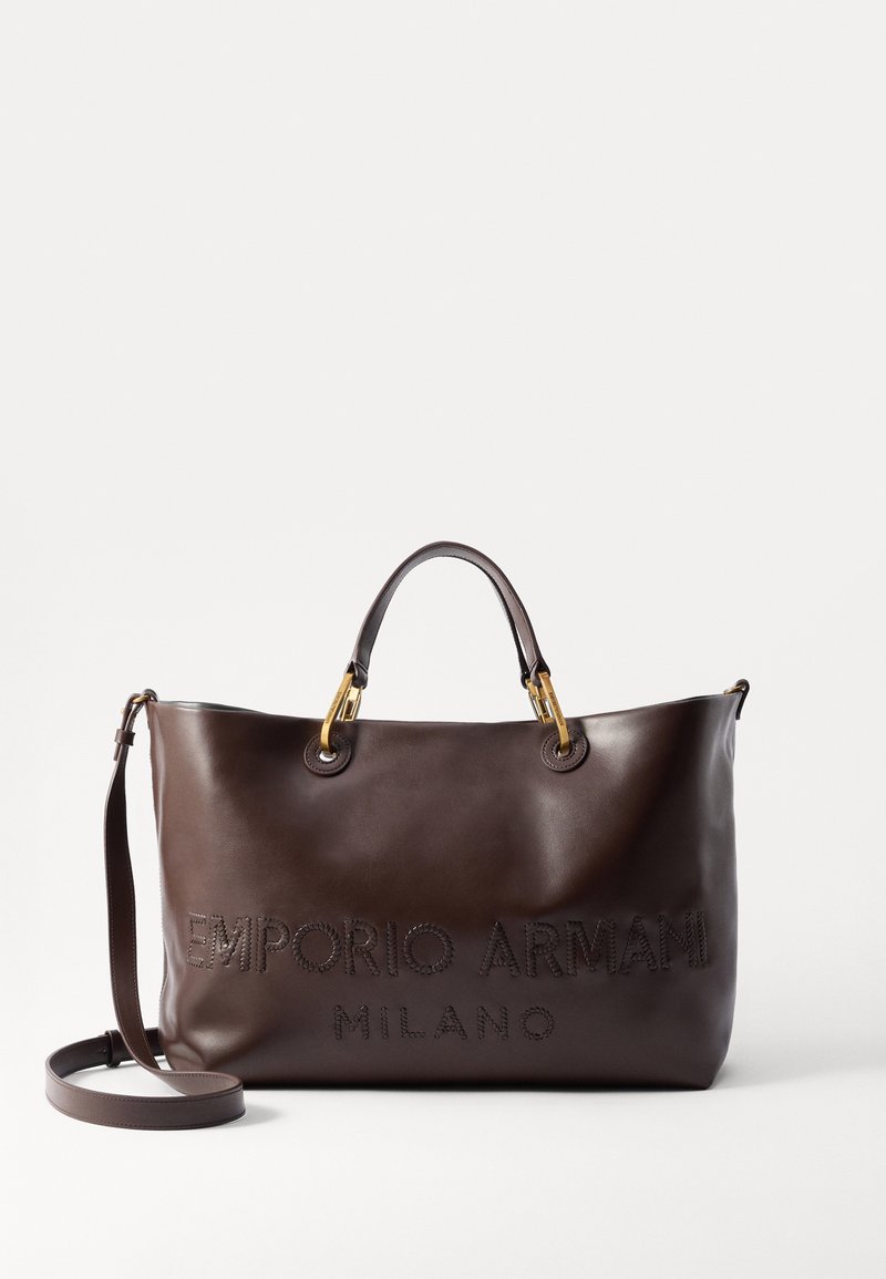 Emporio Armani Geantă de mână - dark brown