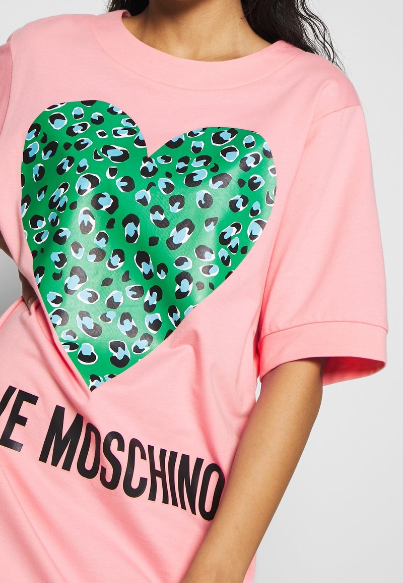 Love Moschino Jersey dress - pink - (Pre-owned) - Zalando.ie