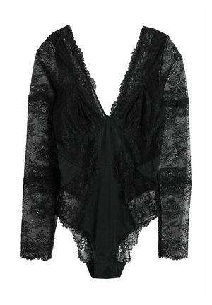 LONG SLEEVE - REGULAR FIT - Body - black