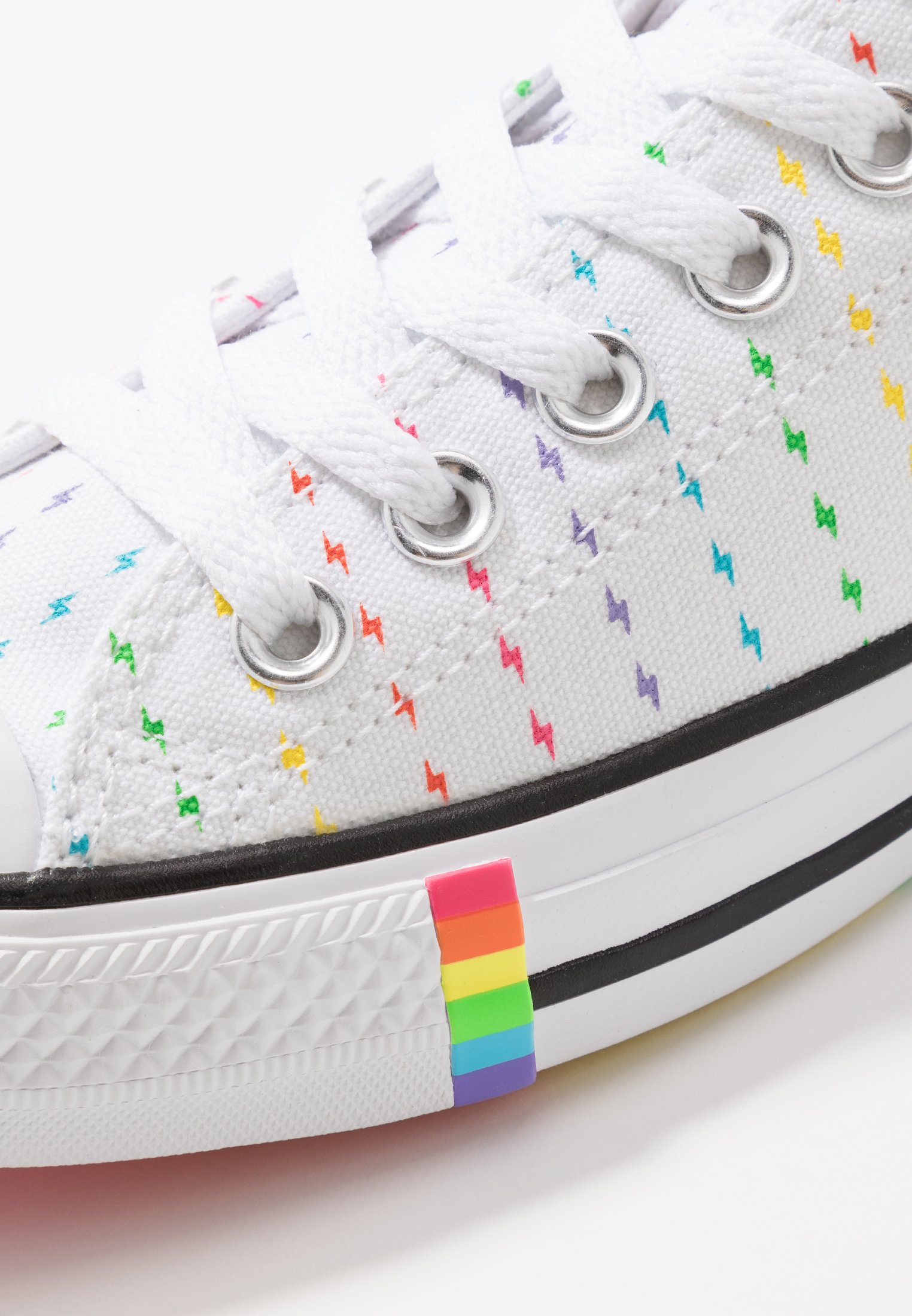 converse multicolore velour