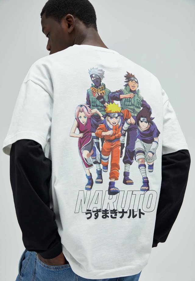 T-Shirt print - white