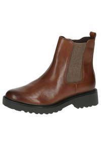 Caprice Bottines - cognac nappa