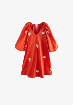 Next SLEEVED REGULAR FIT - Vapaa-ajan mekko - red