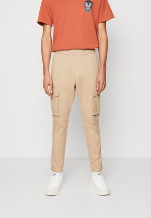 Pantalones cargo - beige