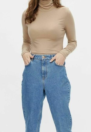 Camiseta de manga larga - beige